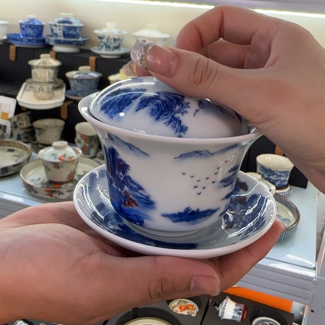 这些盖碗真好看！！！