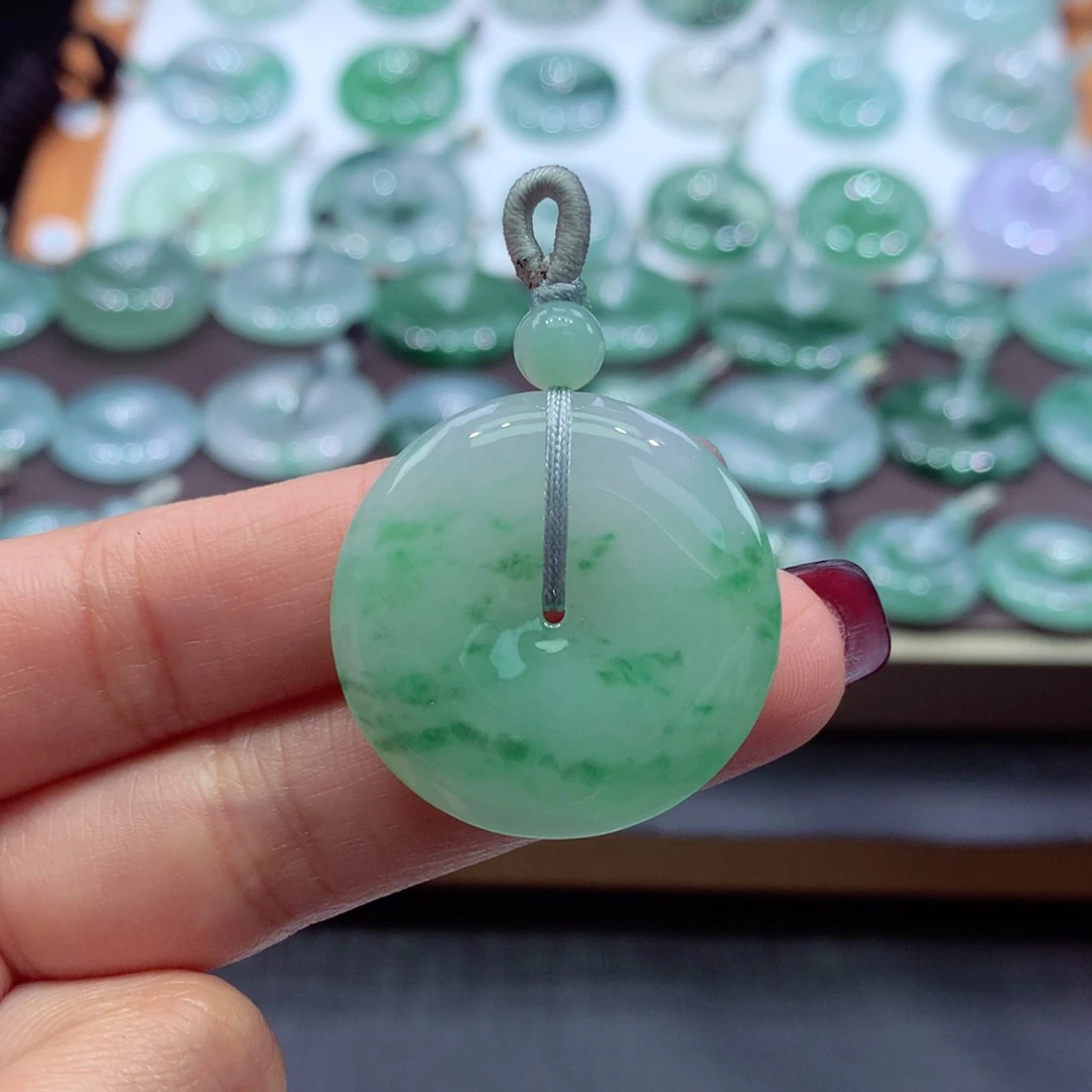 颈饰未镶嵌翡翠11尺寸29.3*5.9