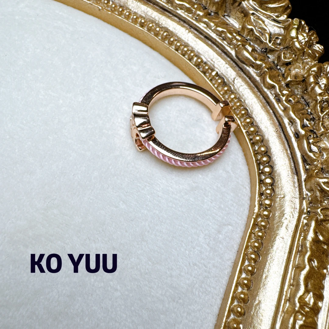 铜合金布艺戒指 【雨桐高奢饰品】戒指CC00274#2