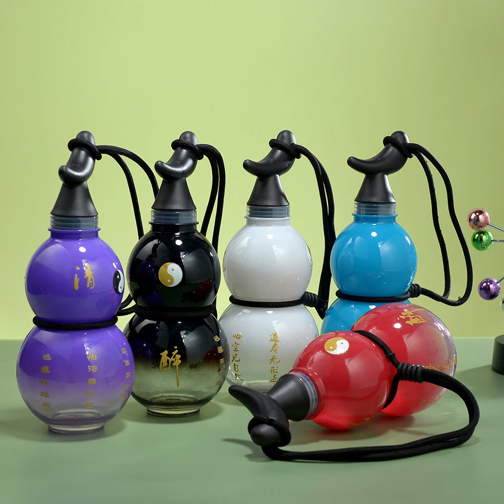 名创优品东方葫芦运动水壶福禄水杯神话学生男女生爆款高颜值便携