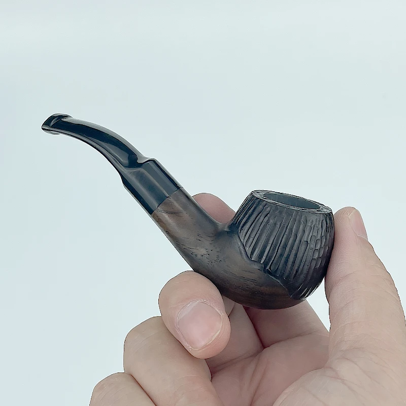 手工檀木烟斗男士便携老式