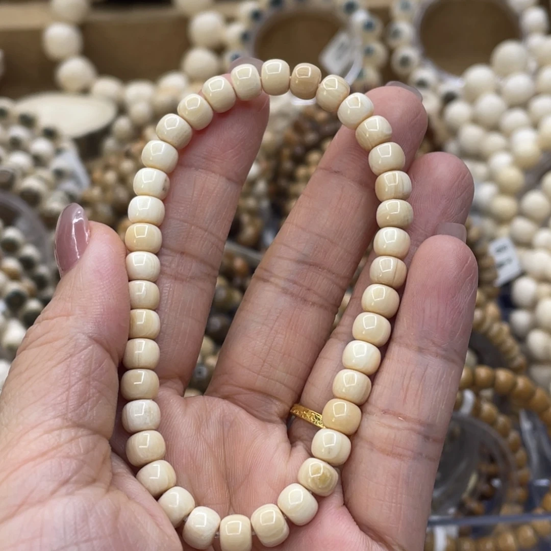 猛犸象牙手串/手链/手镯5✖️6芝士皮福利款