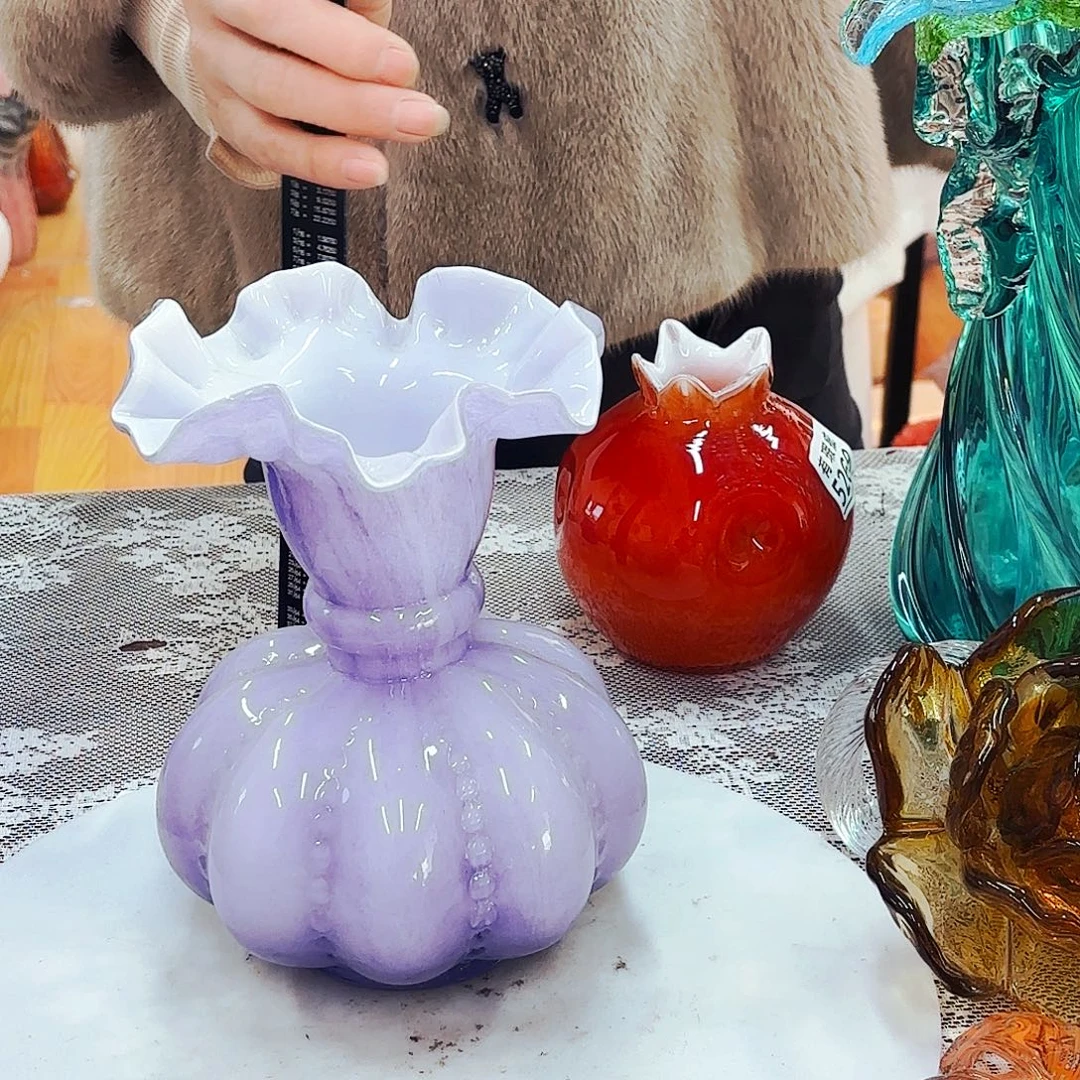 福利不退不换琉璃花瓶花器艺术品