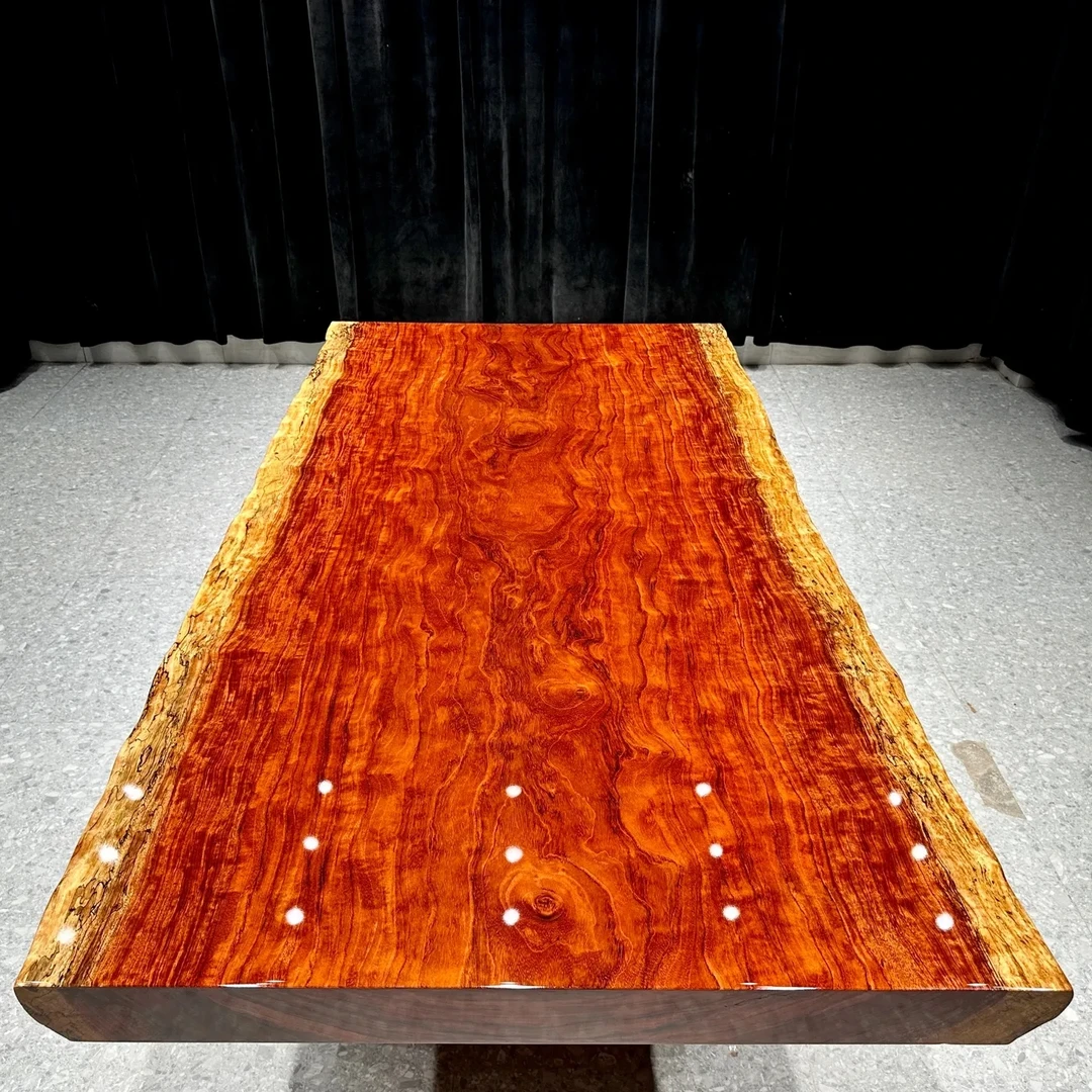 巴花大板 自然边 210*107*9