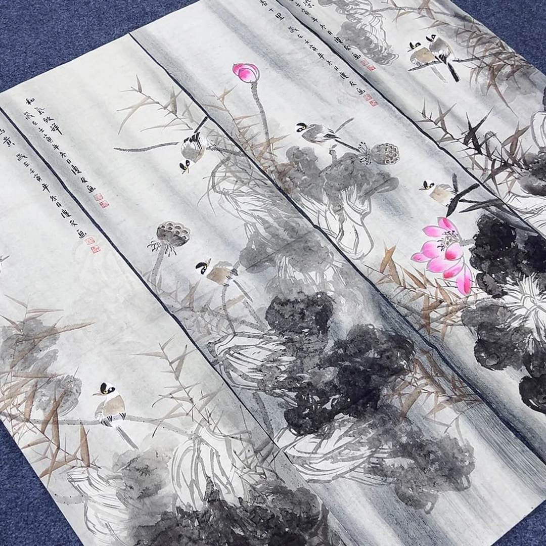 国画事事顺心如意万事如意万事如意