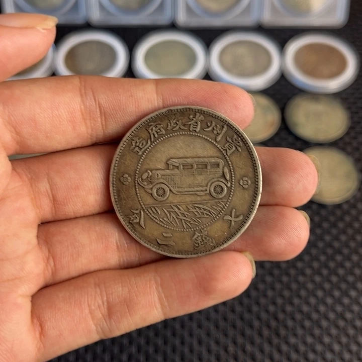 金属大头龙洋船洋工艺品