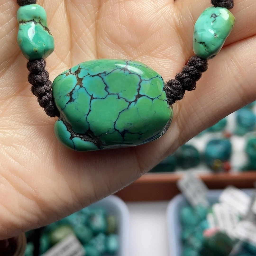 ****泽绿松石未镶嵌随行