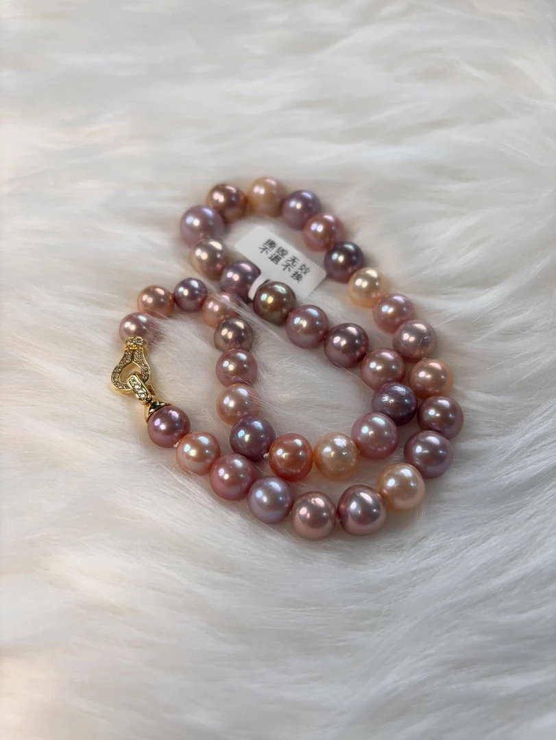 【珍辉珠宝】 怪色糖果珍珠 9-11MM 淡水珍珠