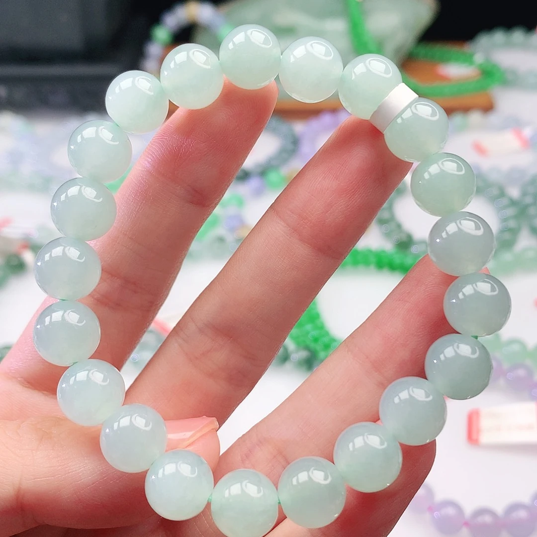 未镶嵌手链翡翠翡翠9.5mm