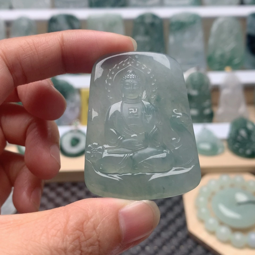 吊坠(不含链)未镶嵌翡翠阿弥陀佛