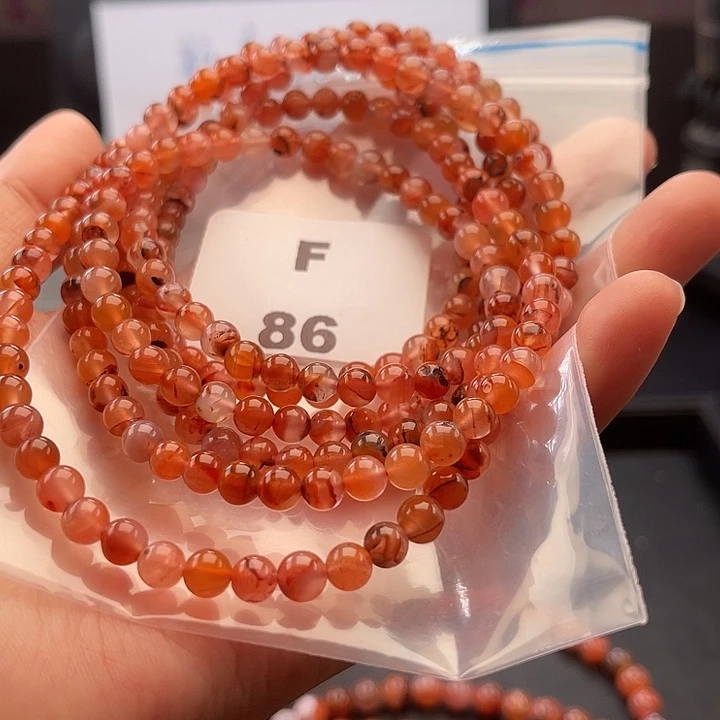 未镶嵌多样性发货默认微瑕2条南红玛瑙