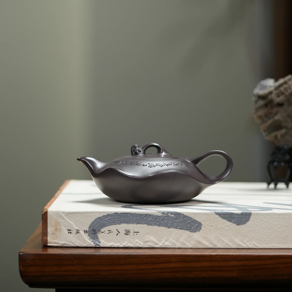 范倩雯作品《水云间》 龙宝砂青灰紫泥 230cc