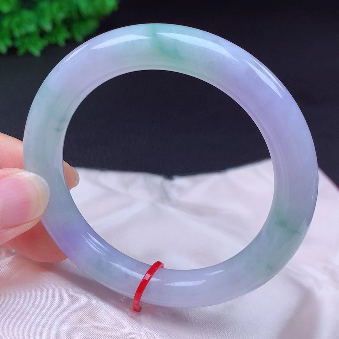 翡翠未镶嵌手镯56圈431206