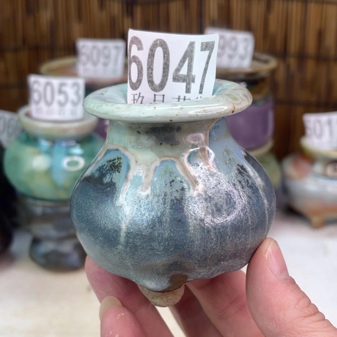 手工花盆默认瑕疵完美者勿拍