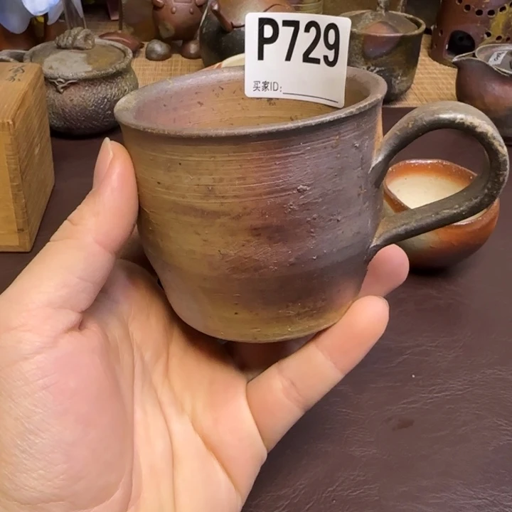 纪文春马克杯备前烧