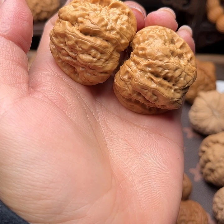 把件文玩核桃40蛤蟆头4198