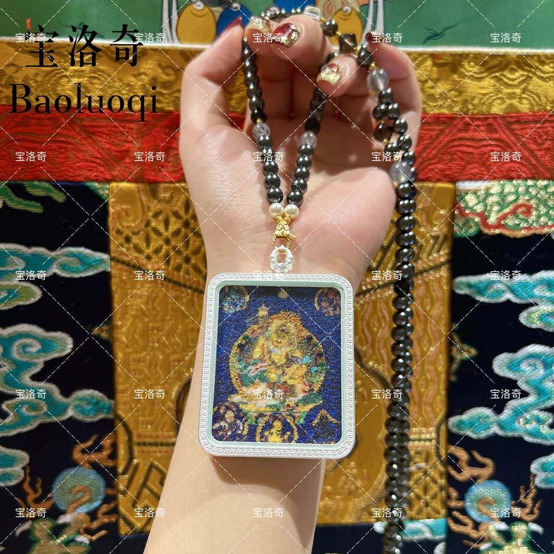 BLQTK-074 CC大满贯5路CC黑白红黄绿姥爷手工砂唐卡