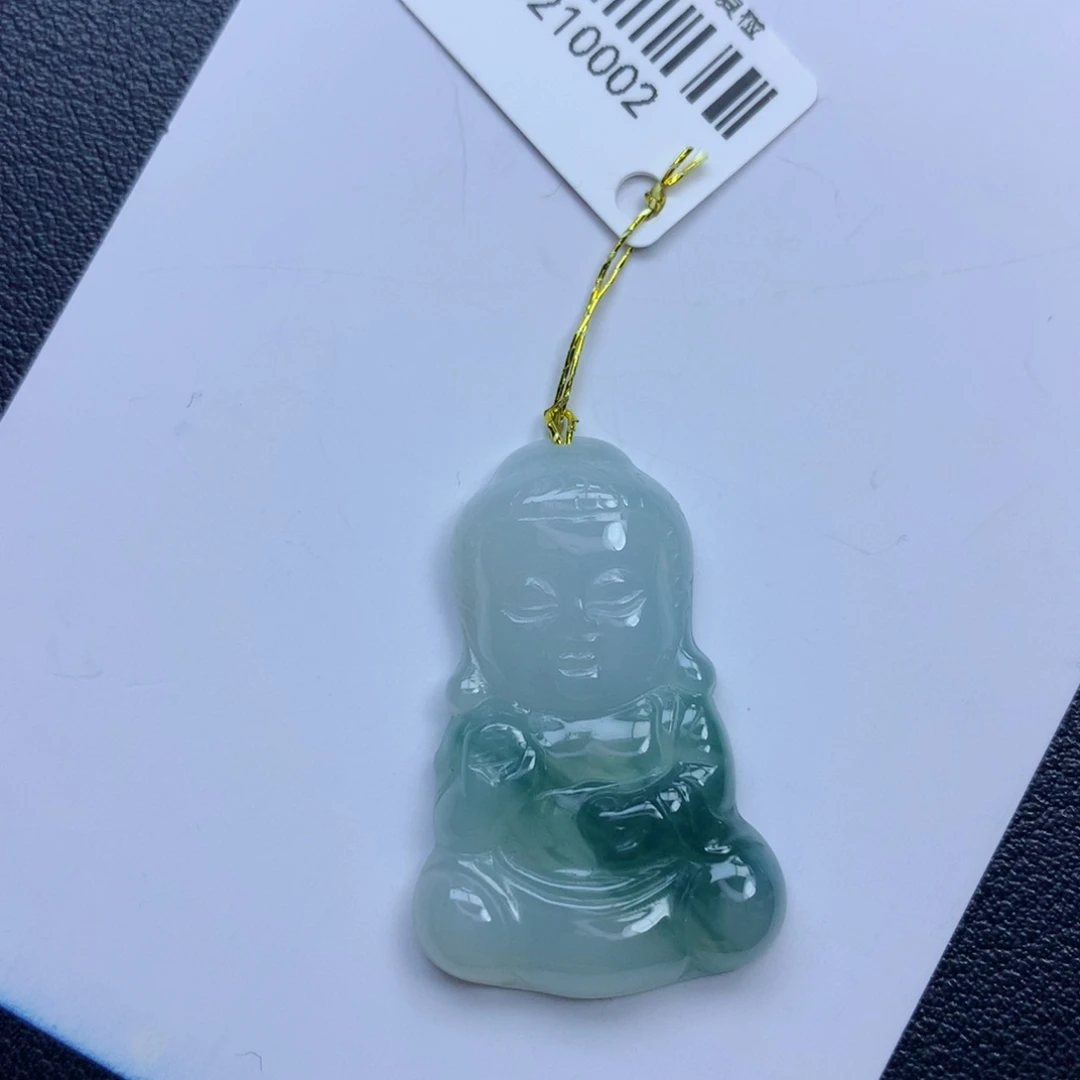 翡翠颈饰未镶嵌宝宝佛