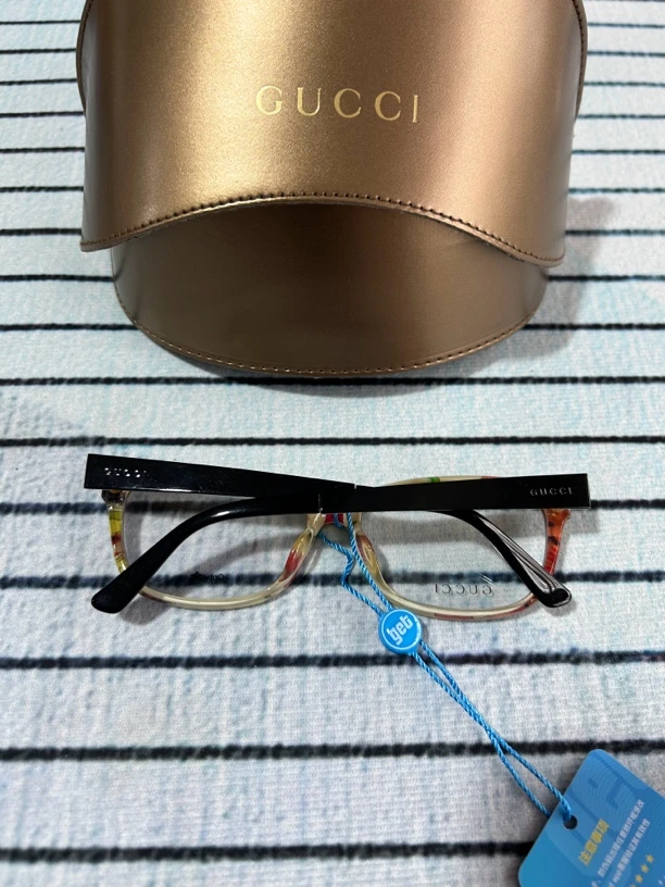 99新 GUCCI/古驰 古驰gucci黑框眼镜99新