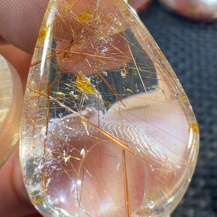 水晶吊坠(不含链)未镶嵌小***粒