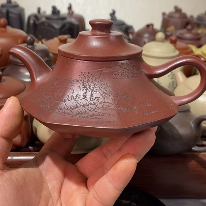 紫砂茶壶壶**香精工制作