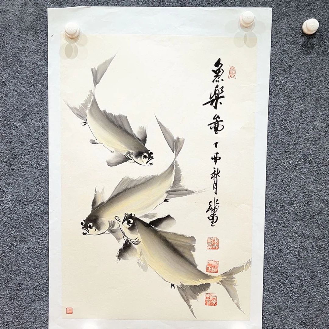 国画纯手绘系列画心