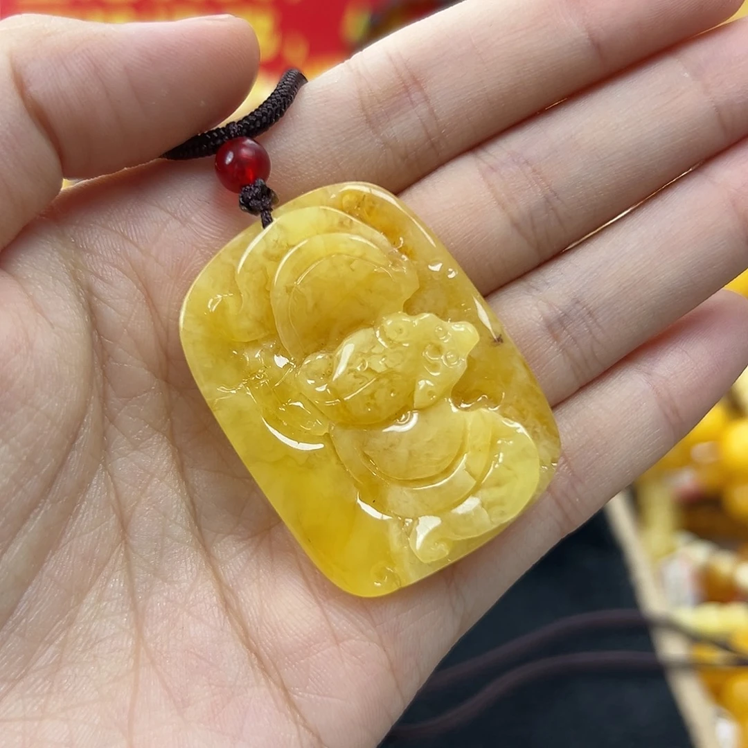 琥珀未镶嵌珠宝奇石