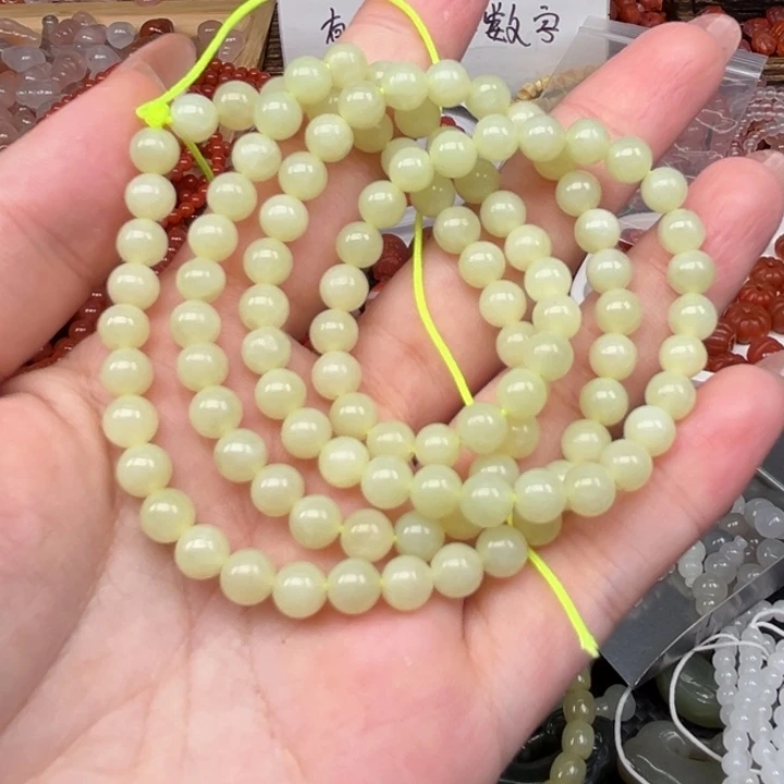 天***宝和田玉未镶嵌手链