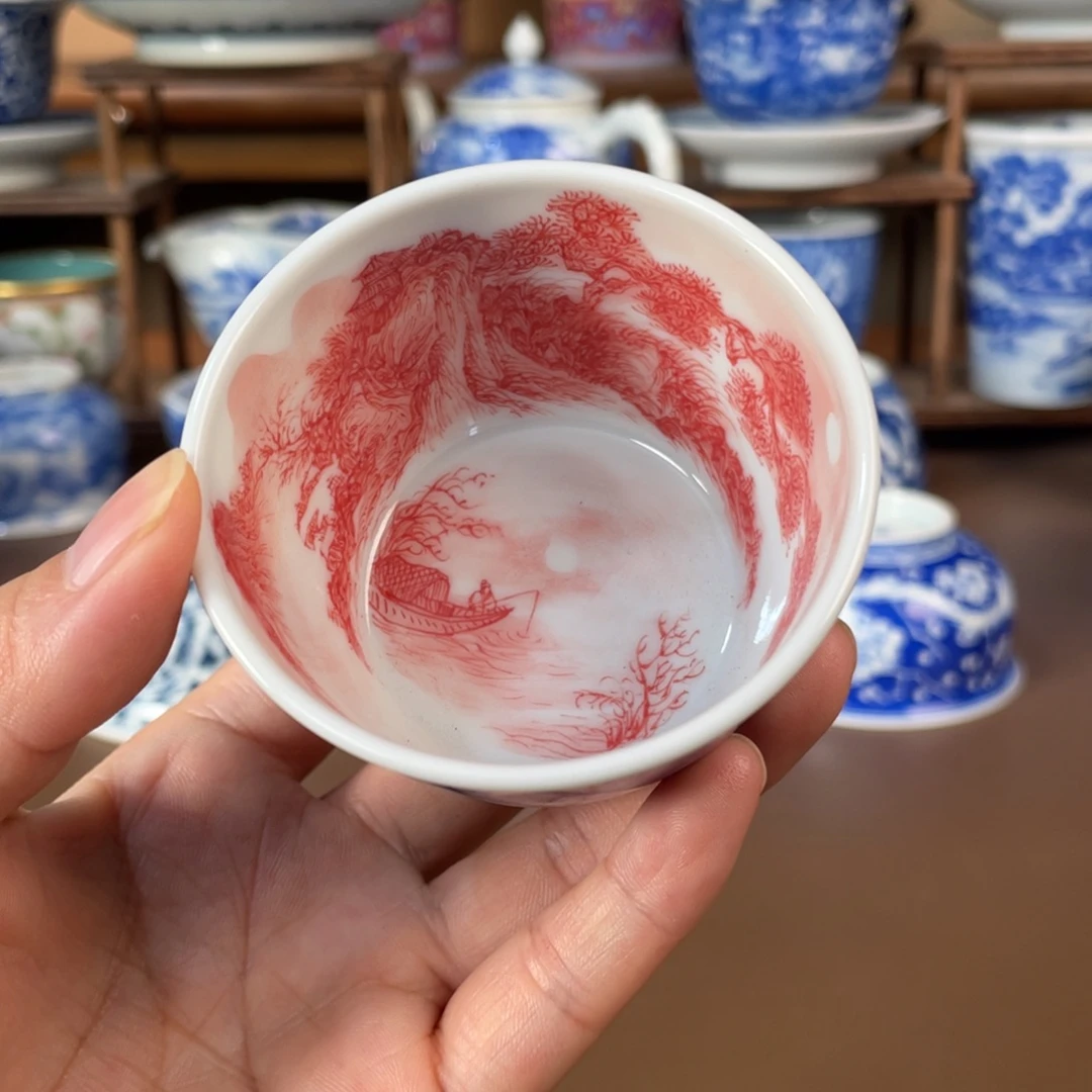 景德镇陶瓷手工手绘