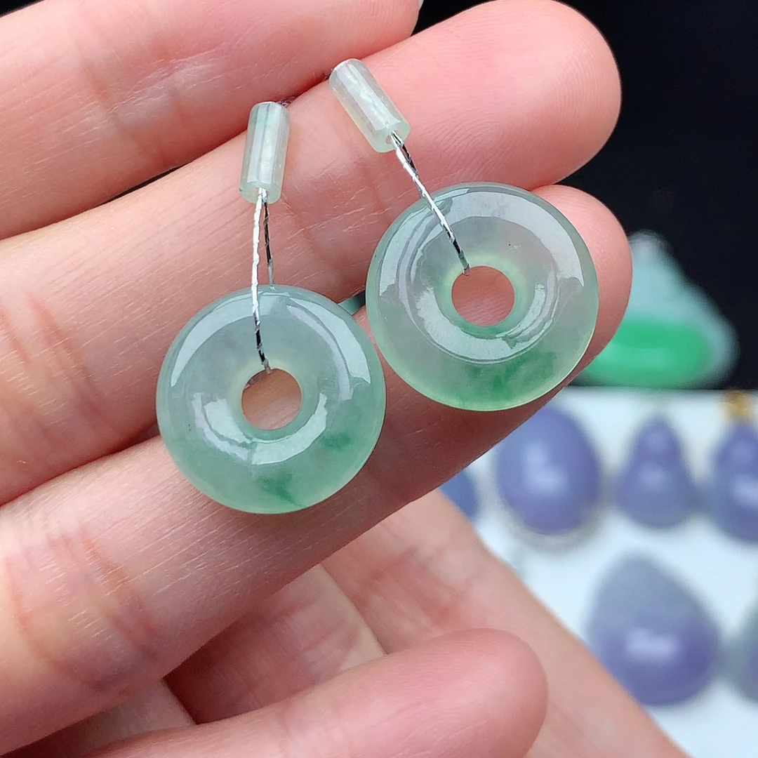 翡翠未镶嵌吊坠(不含链)翡翠