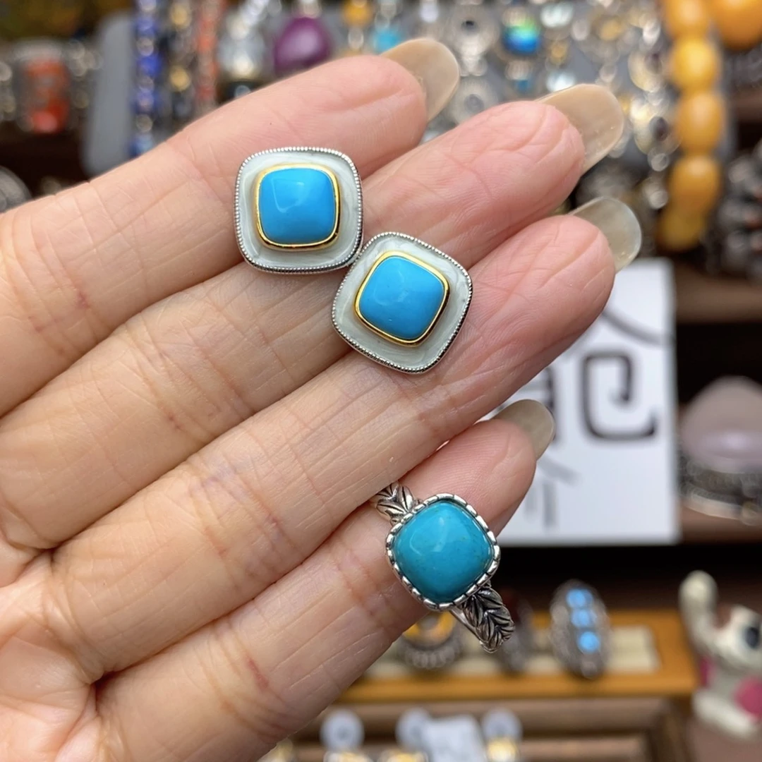 兔***子925银无925银戒指耳饰