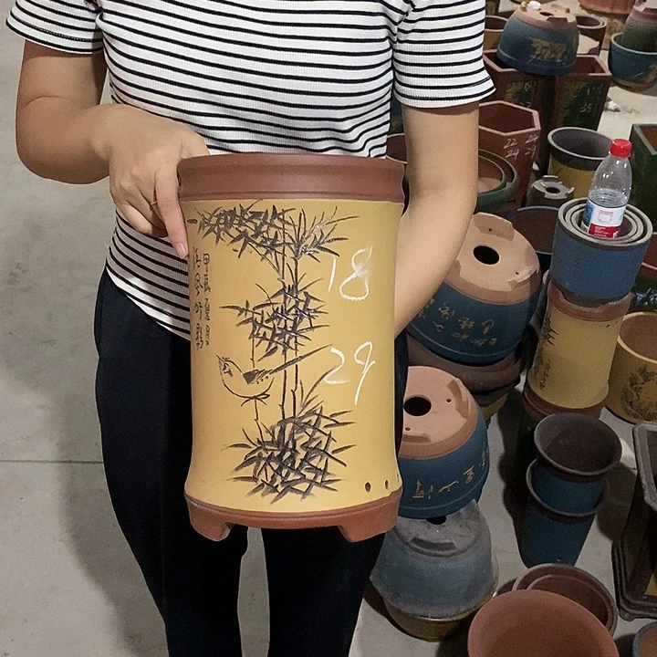 紫砂花盆紫砂花盆