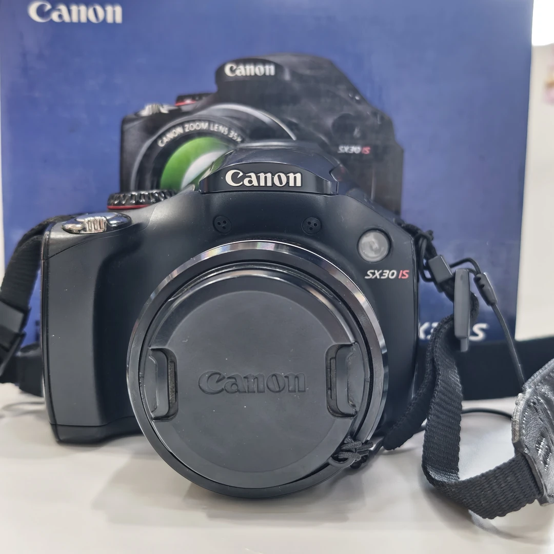 95新 Canon/佳能 sx30黑色原盒1410万像素35倍变焦复古ccd