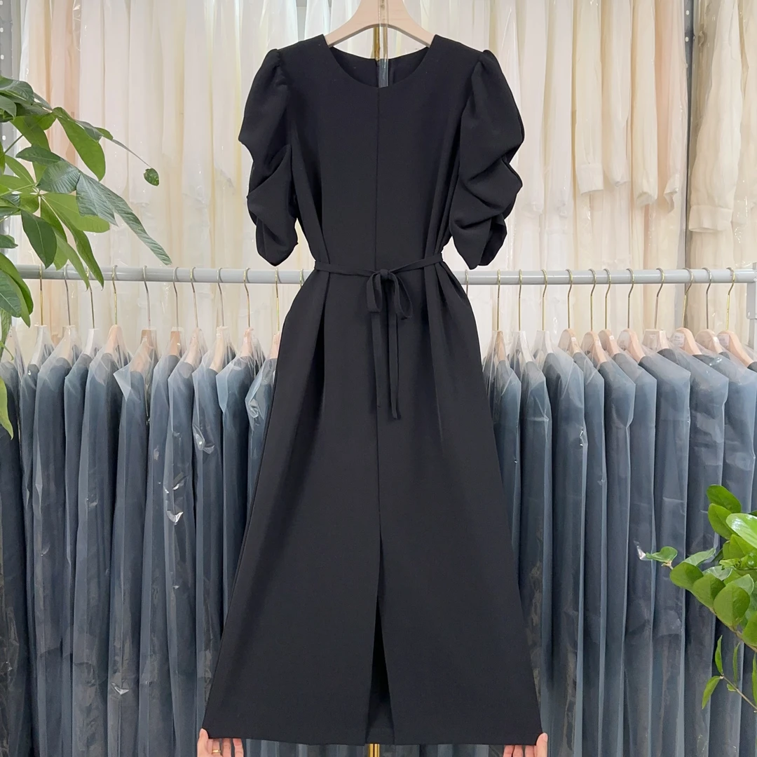【RG210】2025年新款时尚气质百搭减龄显瘦法式连衣裙