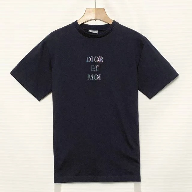 迪奥/Dior 时尚 百搭 黑色 短袖/M码/95新+/XG-Y23006