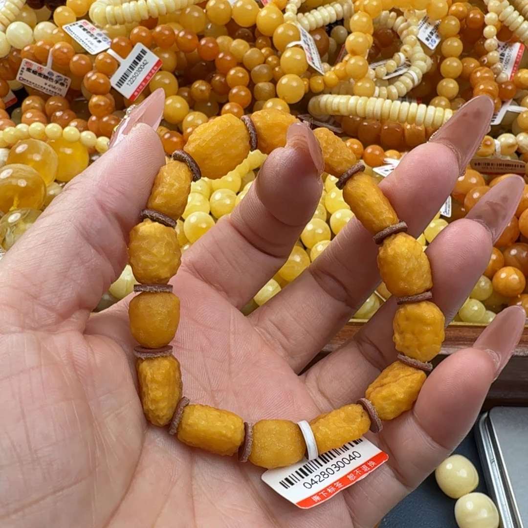 琥珀未镶嵌珠宝奇石