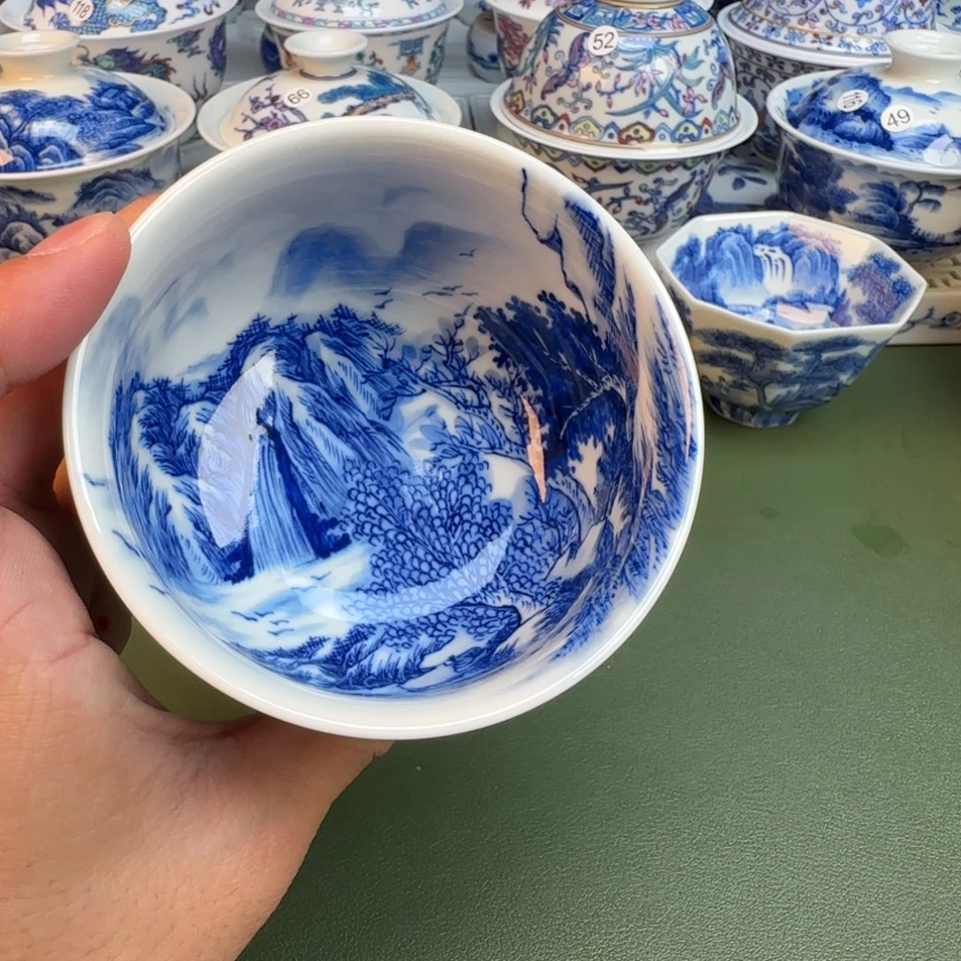 纯手工纯手绘茶具78