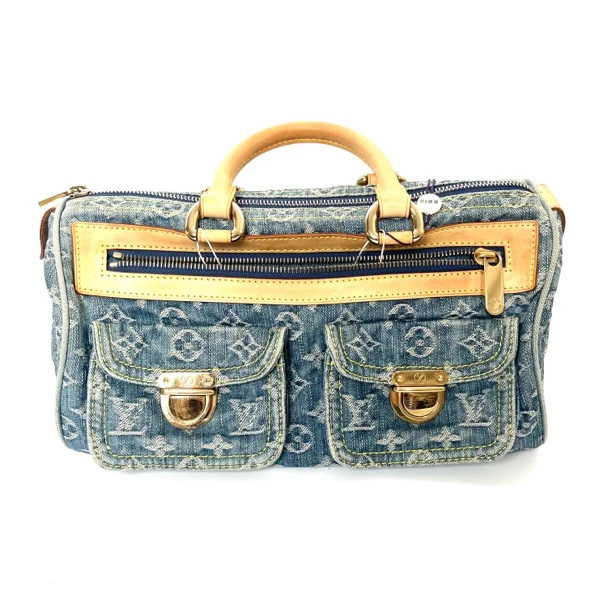 99新 LouisVuitton/路易威登 大迈/丹宁枕头/98新