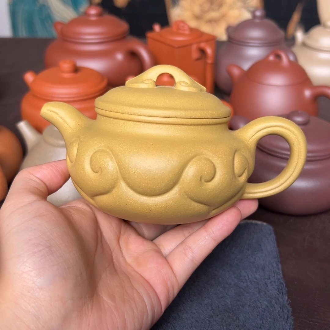 乐***6茶壶紫砂微瑕240毫升