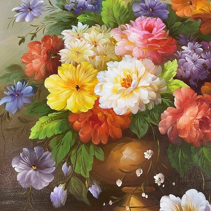 油画好仔仔细细之一嘻嘻