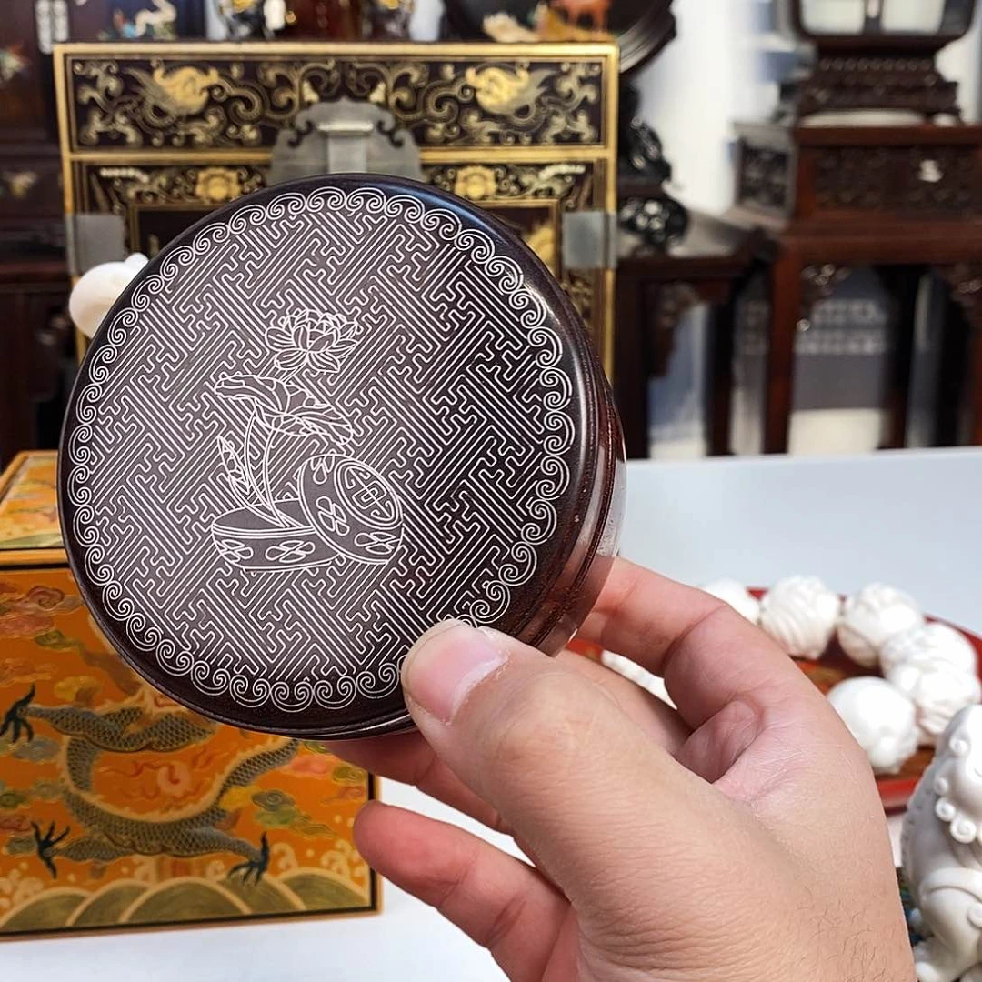 紫檀木类成套家具小叶紫檀盒子