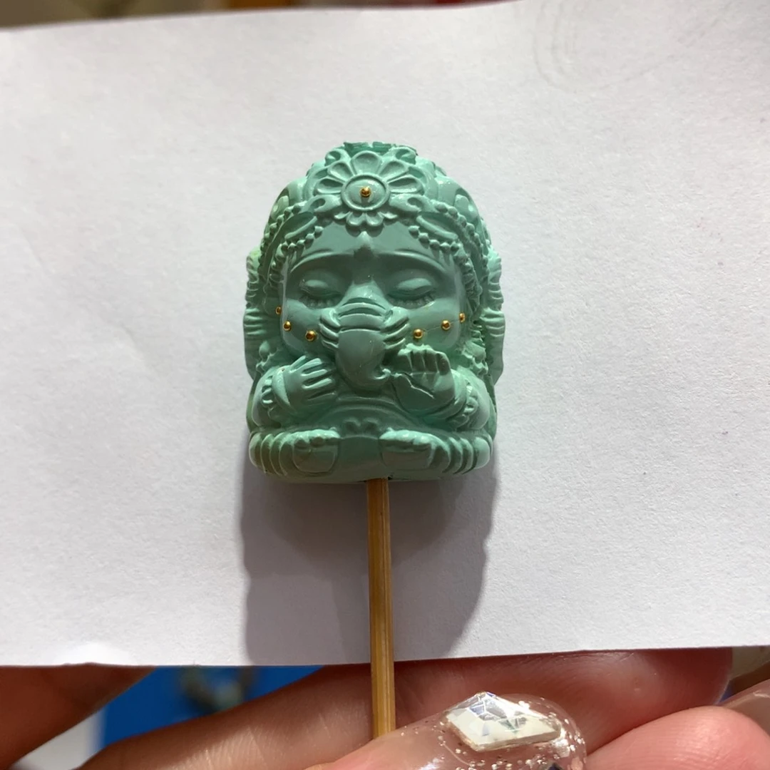 绿松石未镶嵌吊坠A***年