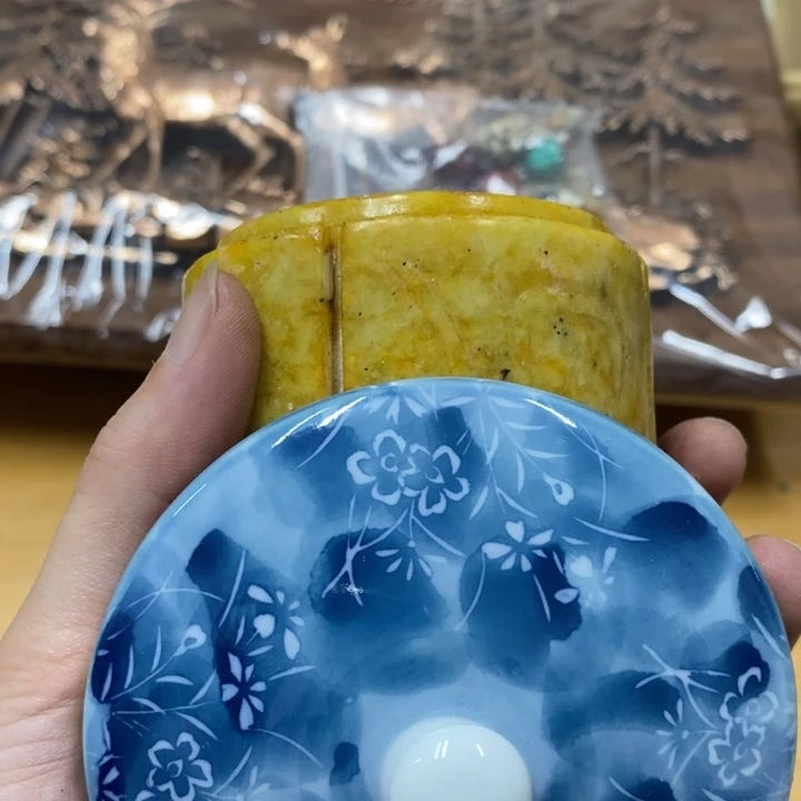 瓷片中古工艺品一件