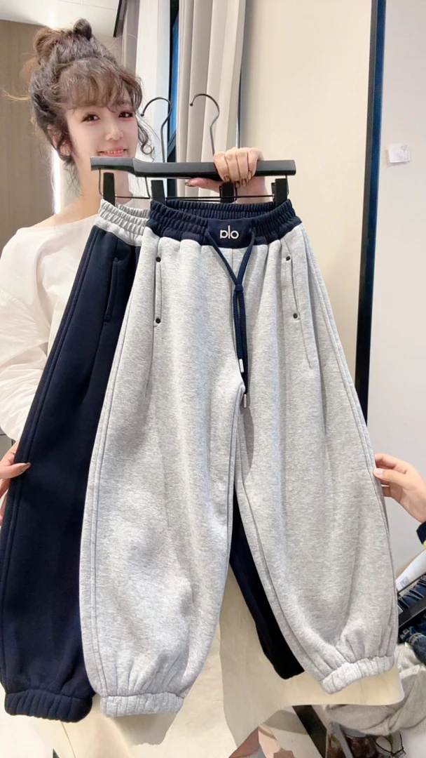 【加绒】版型太赞了~男童加绒卫裤中大童宽松百搭休闲运动裤mt10901