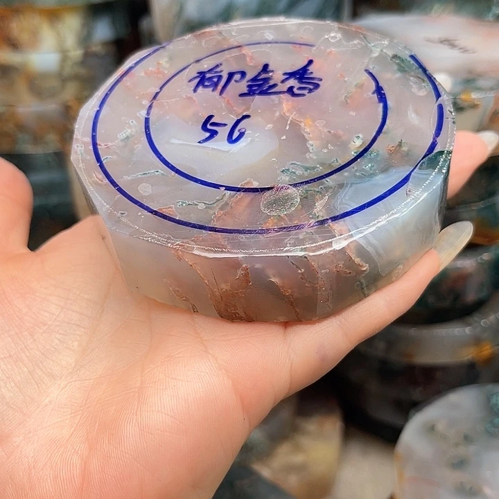 郁***香定制玛瑙定制水草玛瑙手镯