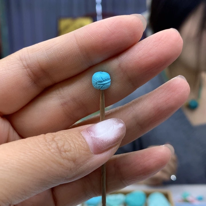 绿松石未镶嵌配饰