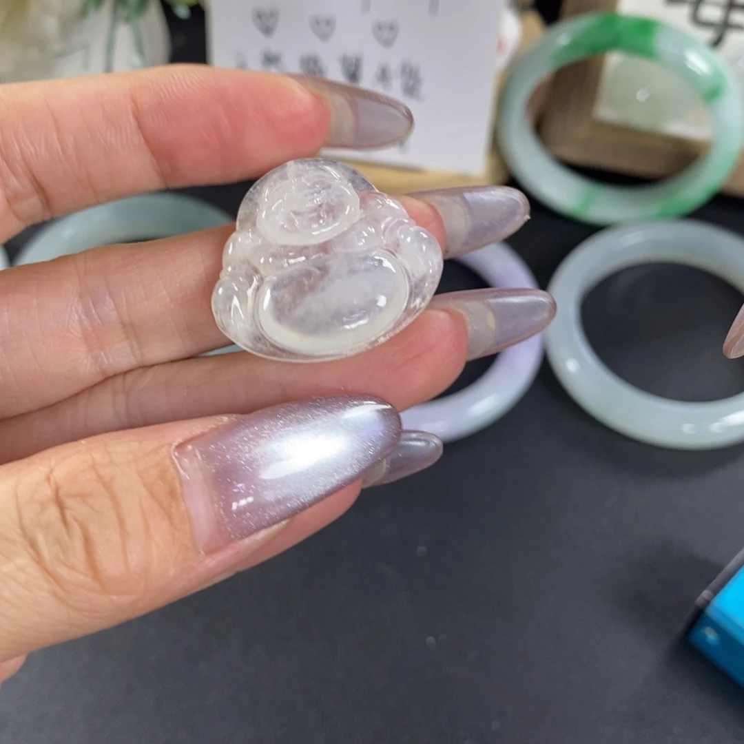翡翠未镶嵌颈饰天然翡翠
