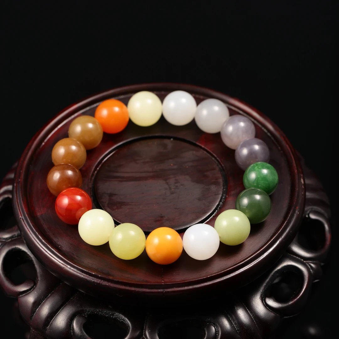 和田玉多宝手串2508110327