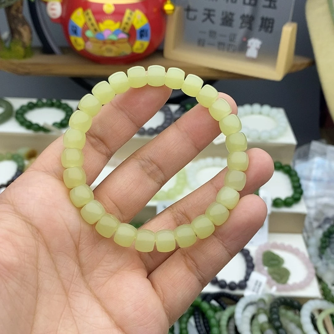 和田玉手链未镶嵌