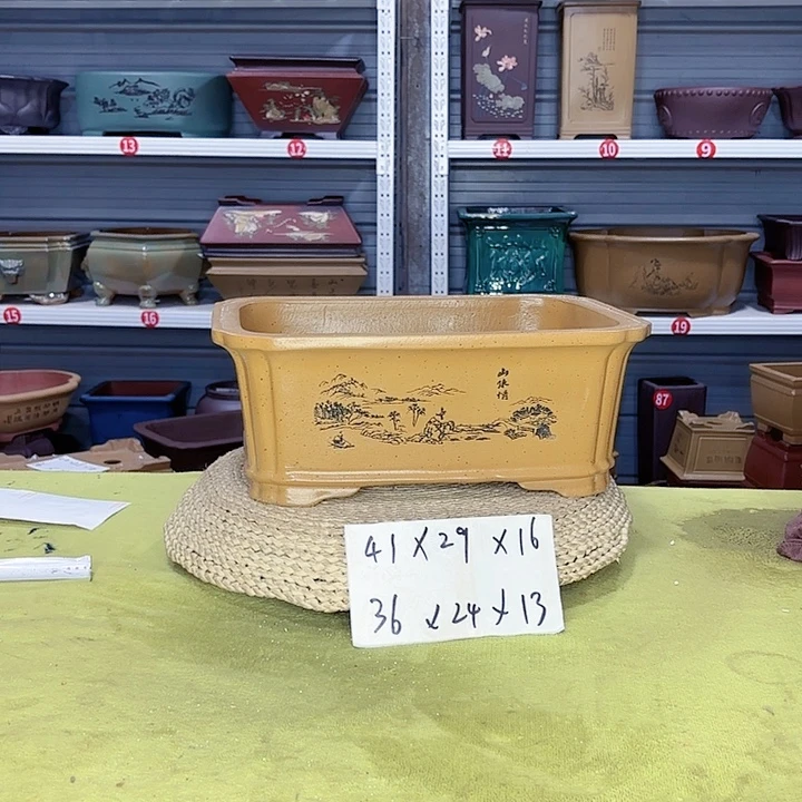 紫砂花盆宜兴紫砂厂